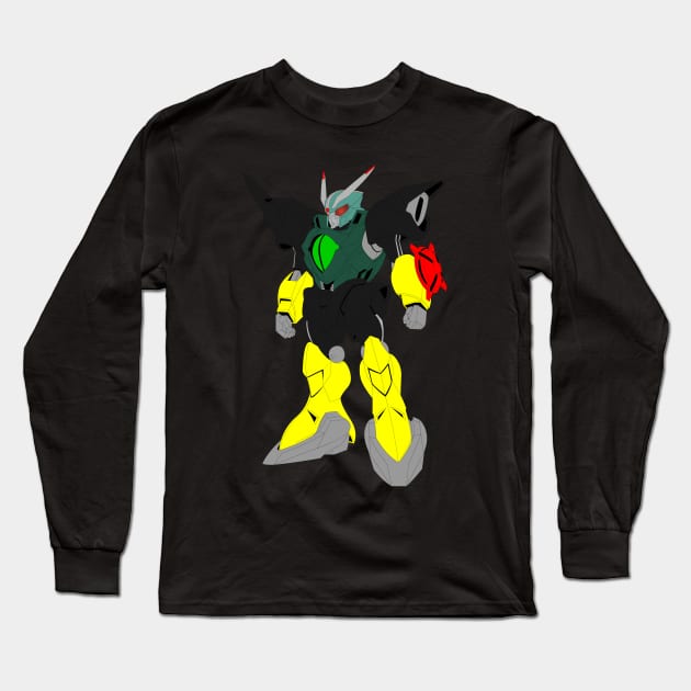 Shokew Rider #3 Long Sleeve T-Shirt by Crofton_D